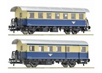 Set 2 vagoane de calatori OBB - H0 Roco 6200081